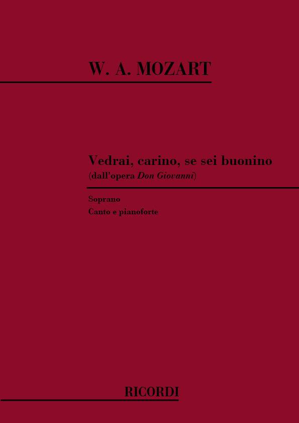 Don Giovanni: Vedrai, Carino, Se Sei Buonino - zpěv a klavír